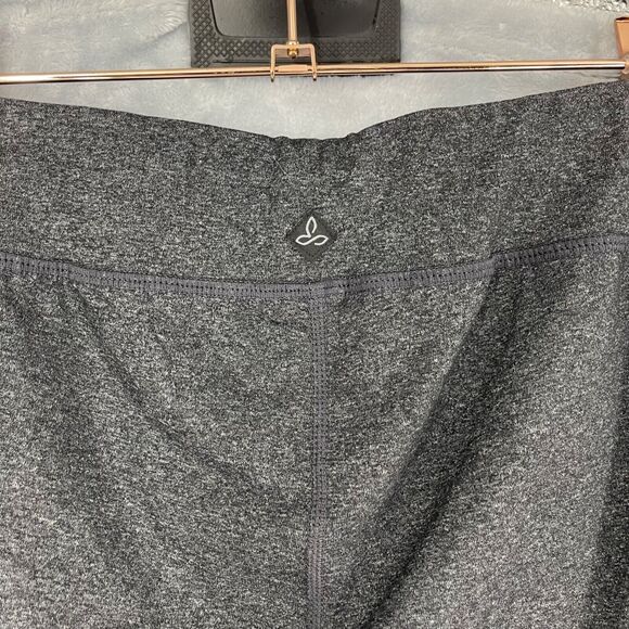 prAna Gabi Leggings Womens XL Contrast Gray Mid-rise Tight Compression Hot Yoga - Picture 4 of 16
